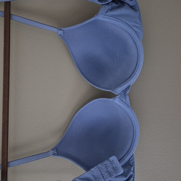🎉 5/$15! RENE ROFE ESSENTIALS Blue Bra - Picture 3 of 4